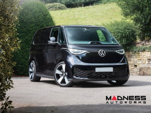 Volkswagen ID. BUZZ Custom Wheels - Kahn Design - Fukhs - Forged Alloy Wheels - 22" - Satin Black/ Diamond Cut